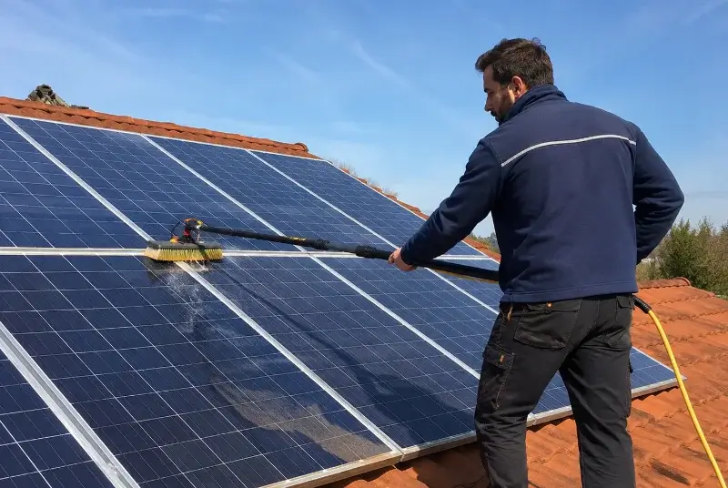 Nettoyage et entretien de panneaux solaires à Teste-de-Buch