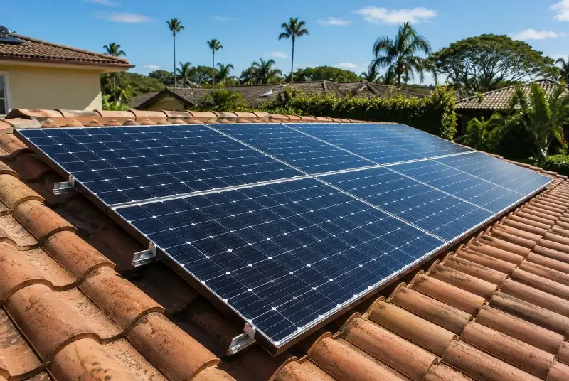Installation de panneaux solaires à Teste-de-Buch